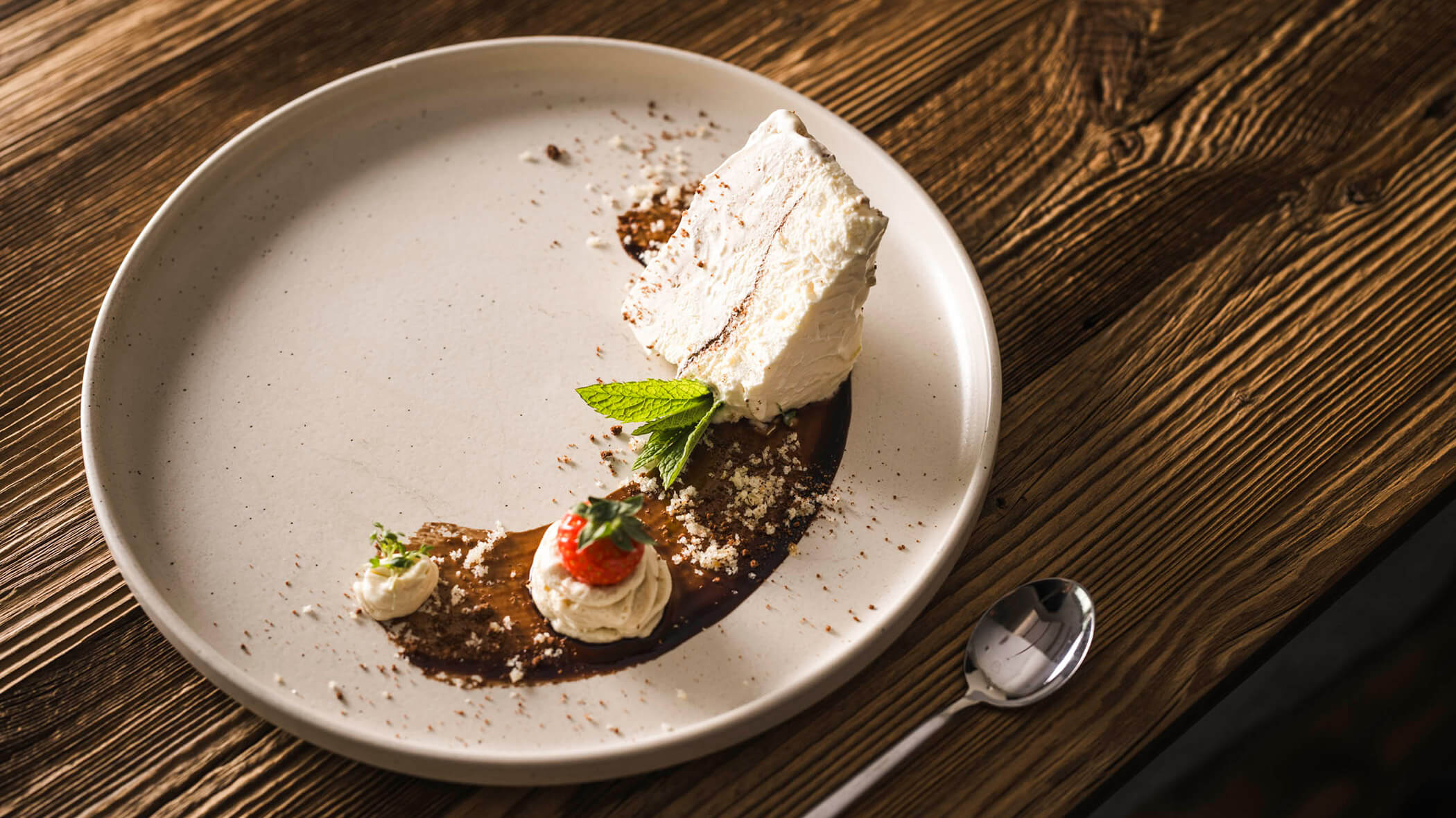 Dessert ben presentato