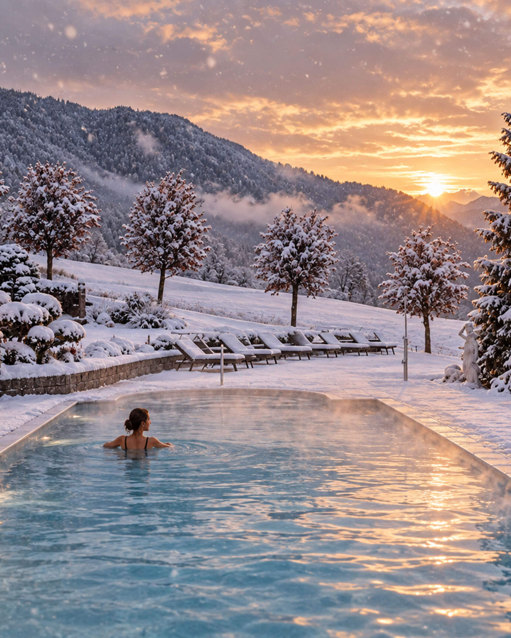 Pool winter