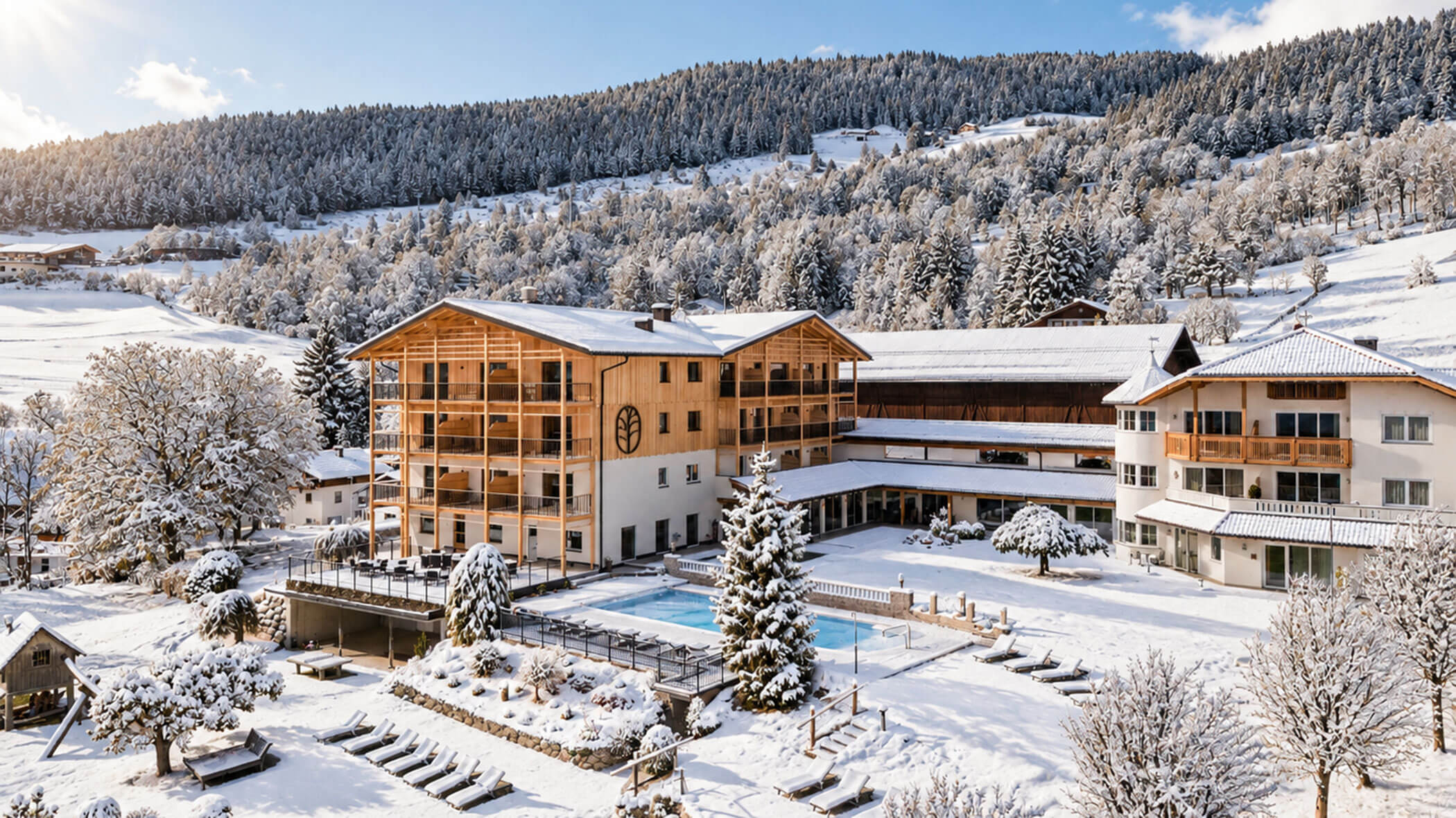 Nussbaumerhof im Winter