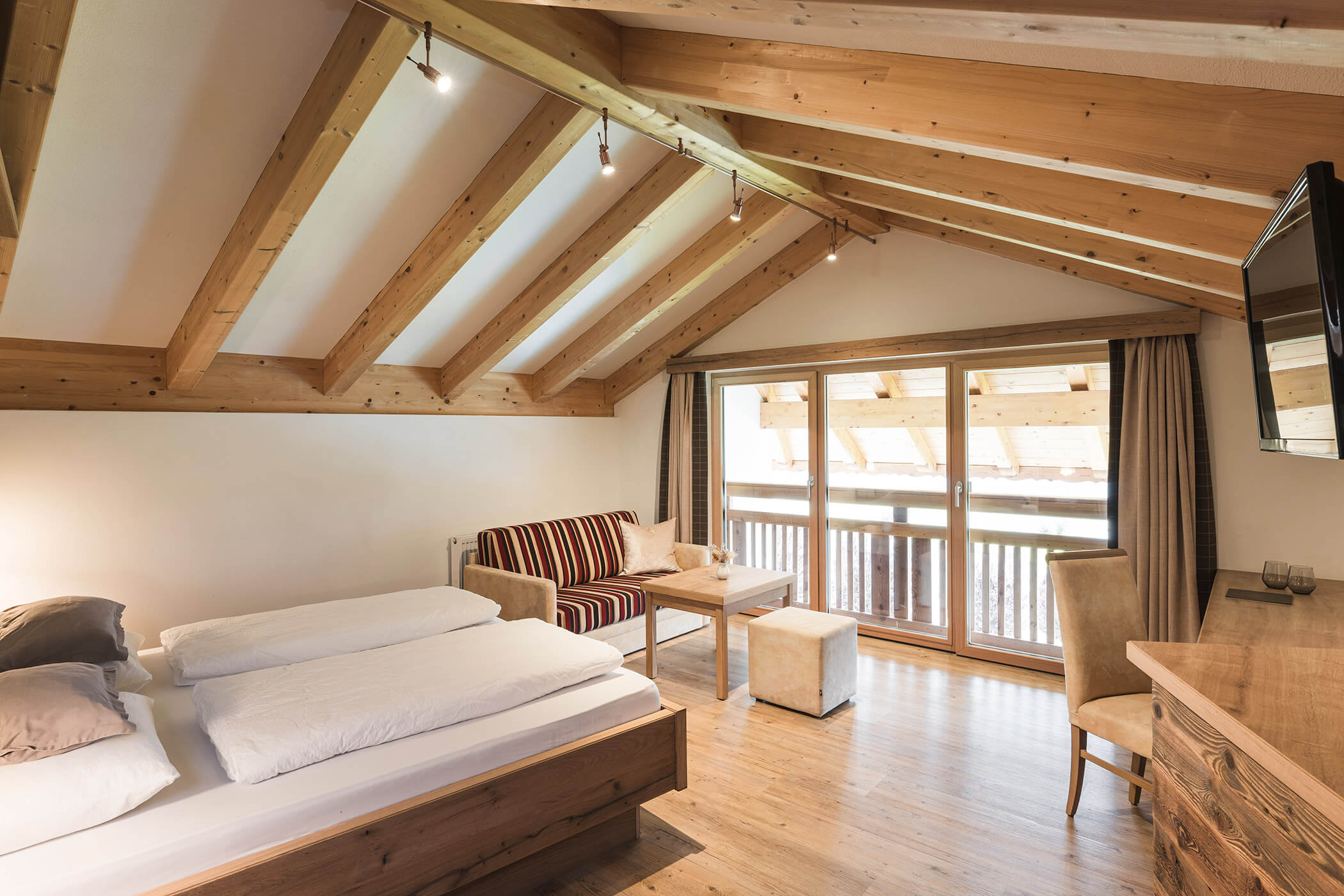 Vista della Alpine suite