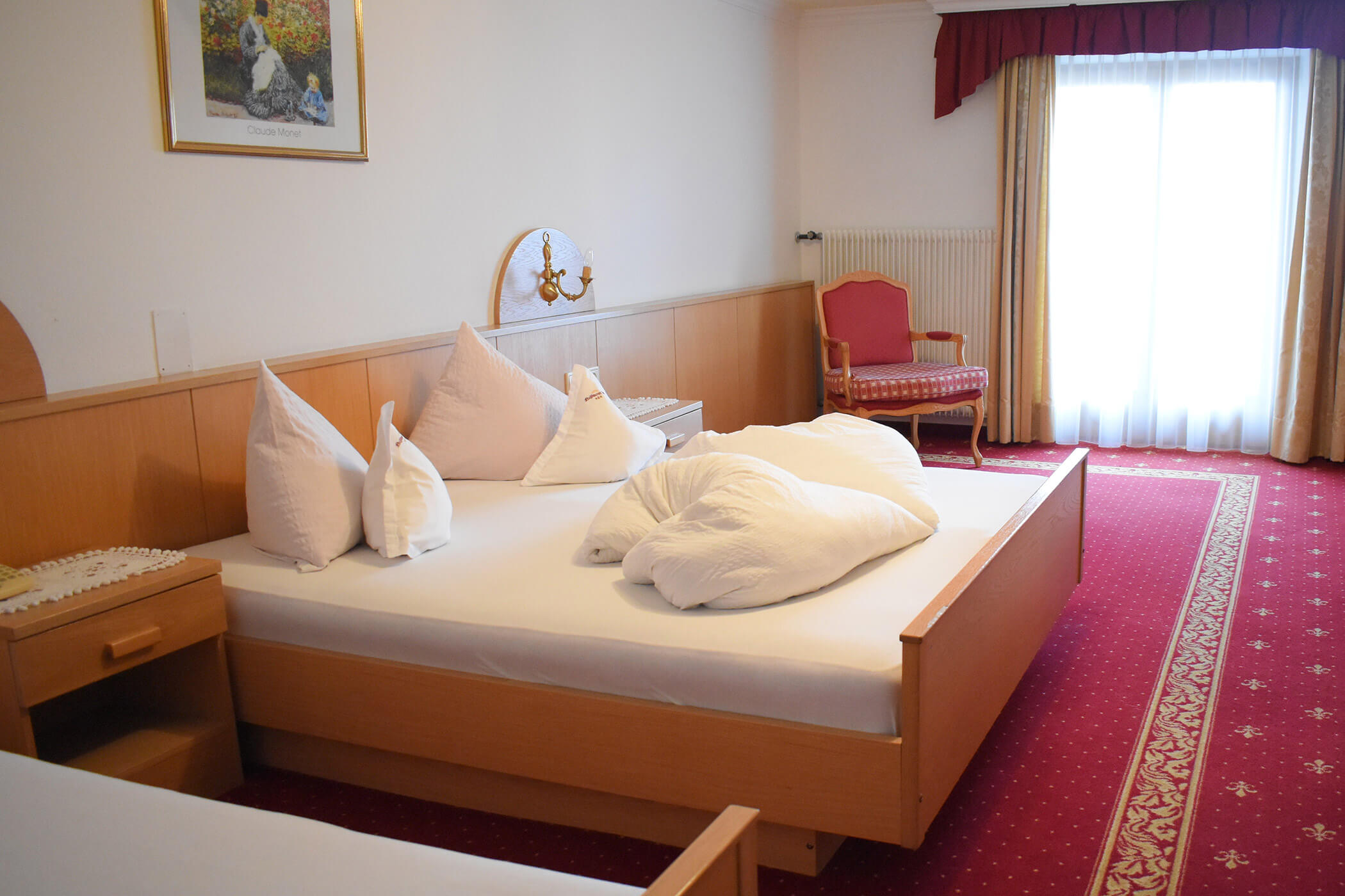 La camera standard con moquette